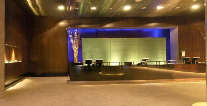 Hyatt Regency Mumbai International Airport Hotel Exterior foto The lobby of the hotel